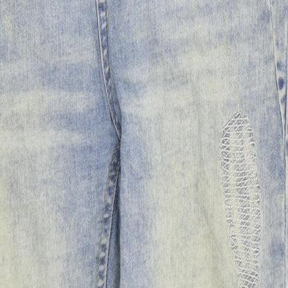 Denim 1982 Womens Blue  Denim Straight Jeans Size 28 in L28 in