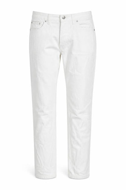 Womens UK Size S Bik Bok Regular Fit Straight White Jeans