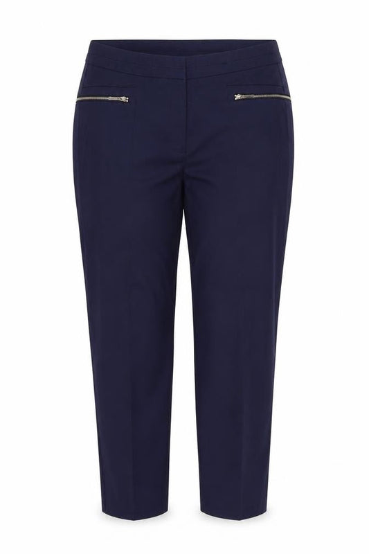 Womens UK Size 14 F&F Regular Fit Dress Pants Blue Trousers