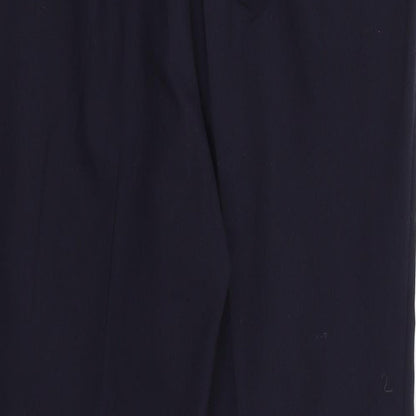 Womens UK Size 18 Blanchelle Regular Fit Dress Pants Blue Trousers
