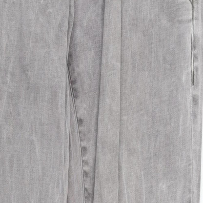 NEXT Womens Grey  Denim Skinny Jeans Size 12 L26 in