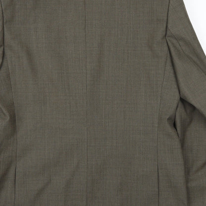 Mens UK Size 40 Greenwoods Classic Regular Green Suit Jacket