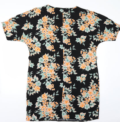 Peacocks Womens Black   A-Line  Size 14