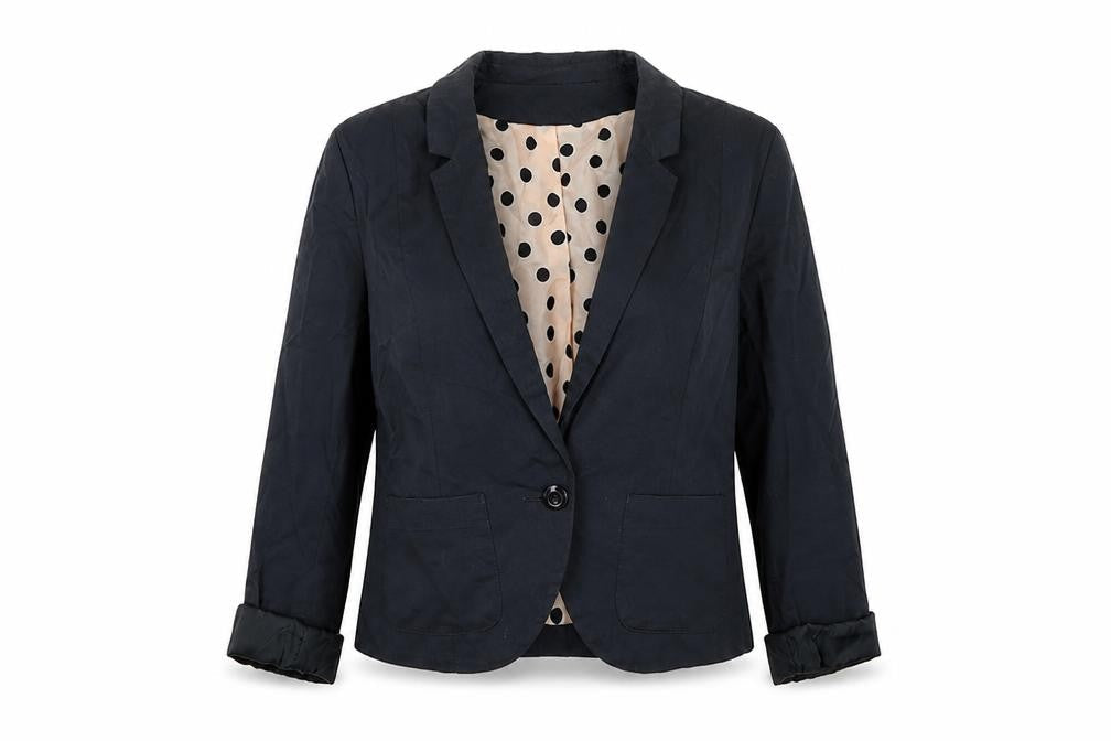 Womens UK Size 10 H&M Regular Grey Blazer