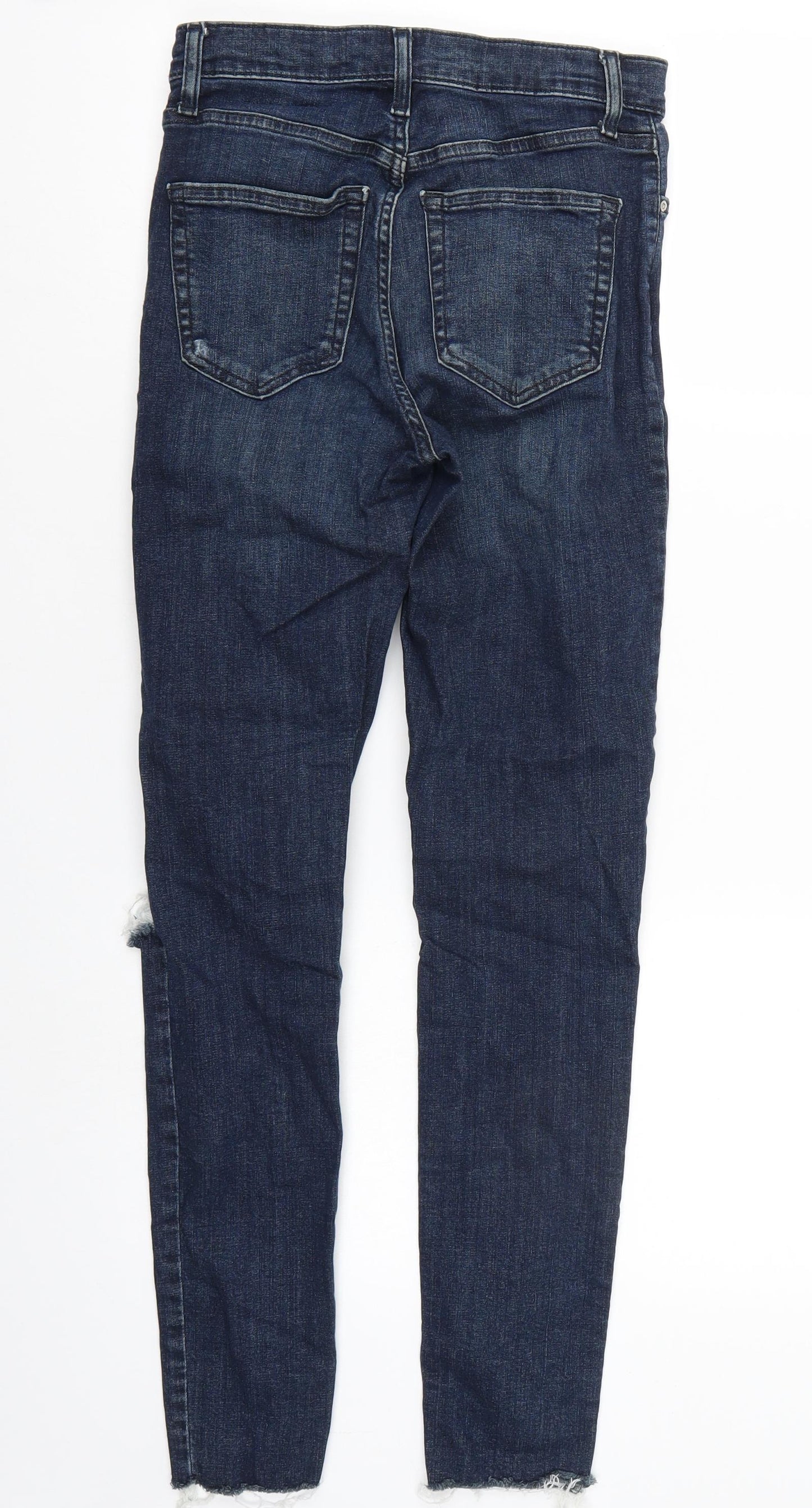 Topshop Womens Blue   Skinny Jeans Size 26 L32 in - l