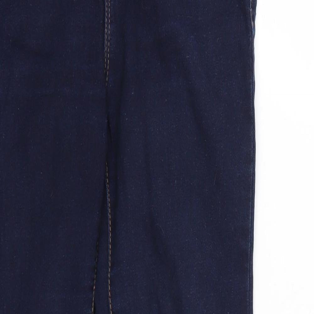 Denim & Co. Womens Blue   Skinny Jeans Size 8 L28 in
