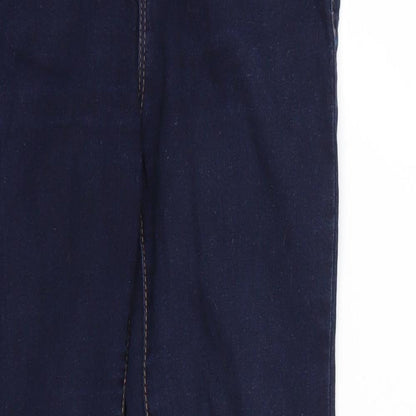 Denim & Co. Womens Blue   Skinny Jeans Size 8 L28 in