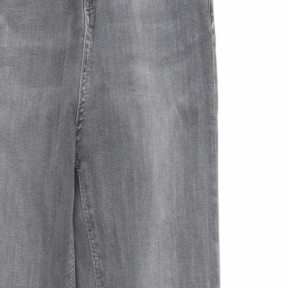 Topshop Womens Grey   Skinny Jeans Size 26 L32 in