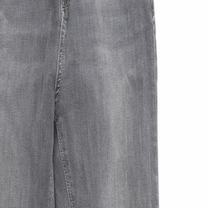 Topshop Womens Grey   Skinny Jeans Size 26 L32 in