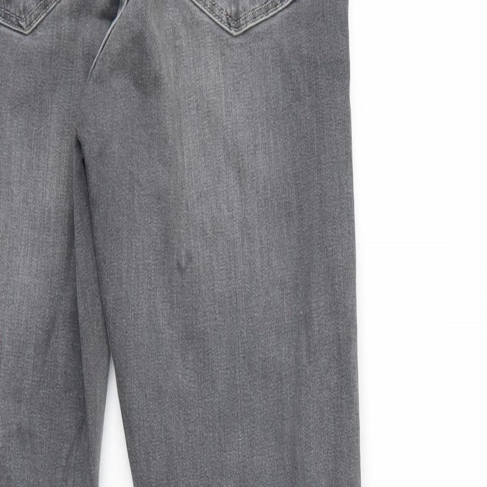 Topshop Womens Grey   Skinny Jeans Size 26 L32 in