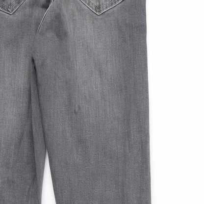 Topshop Womens Grey   Skinny Jeans Size 26 L32 in
