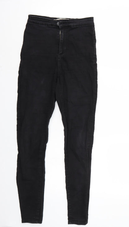 Denim & Co. Womens Black   Skinny Jeans Size 8 L27 in