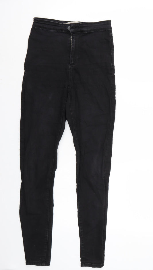 Denim & Co. Womens Black   Skinny Jeans Size 8 L27 in