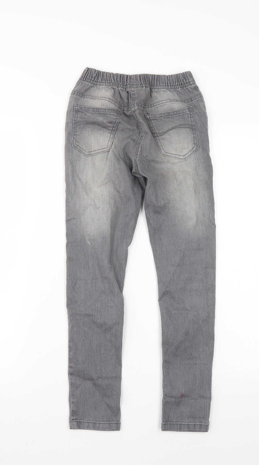 L&D Girls Grey   Skinny Jeans Size 9-10 Years