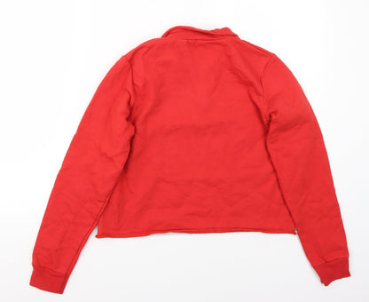Active Girls Red   Pullover Jumper Size 12 Years