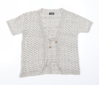 Pulse Womens Grey   Cardigan Jumper Size L