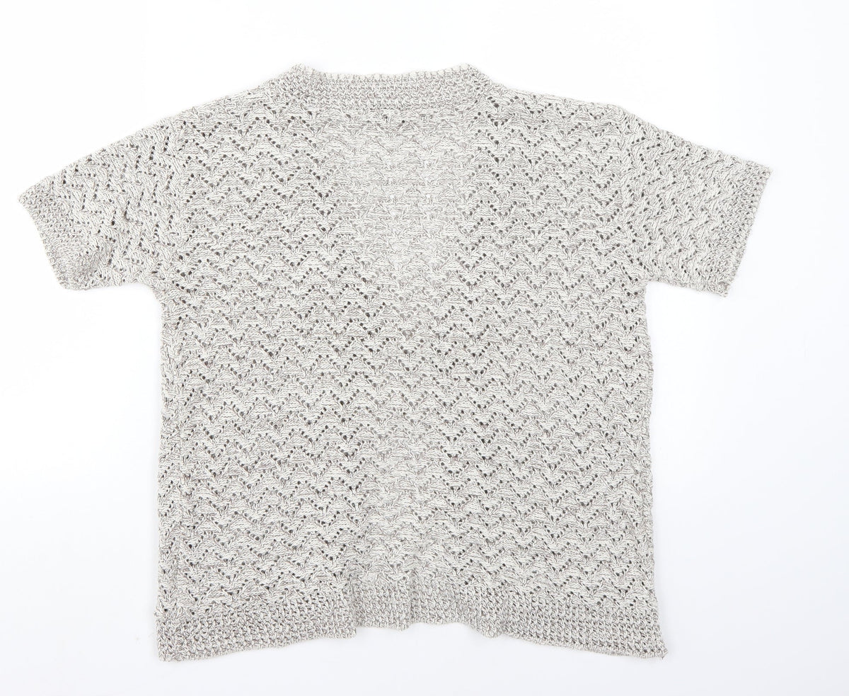 Pulse Womens Grey   Cardigan Jumper Size L