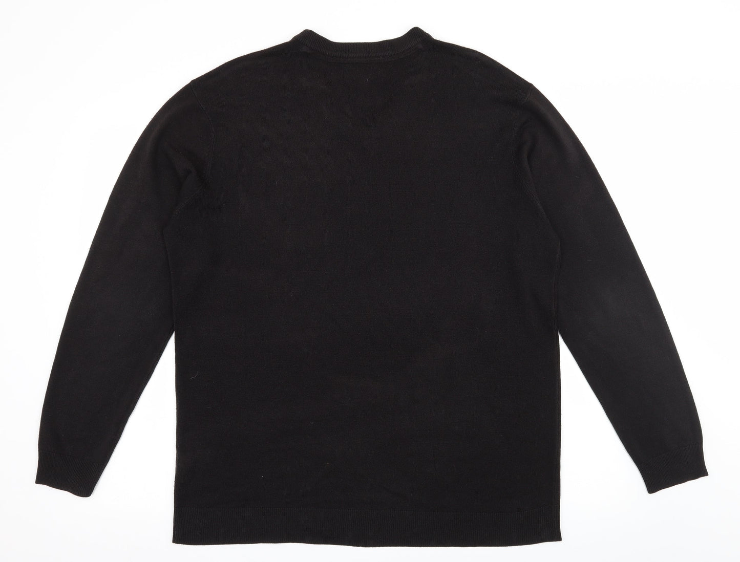 Sandstone & Co Men Mens Brown  Knit Pullover Jumper Size L