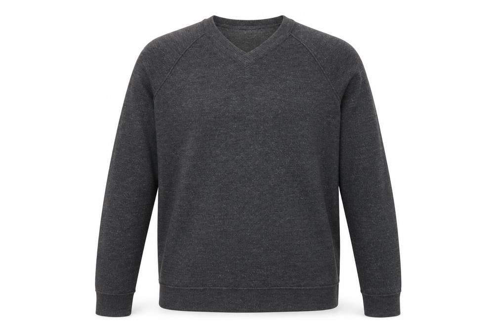 Mens UK Size L Burton Grey Pullover Jumper