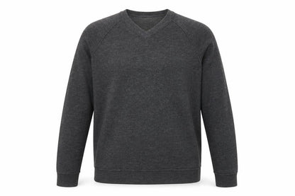 Mens UK Size L Burton Grey Pullover Jumper