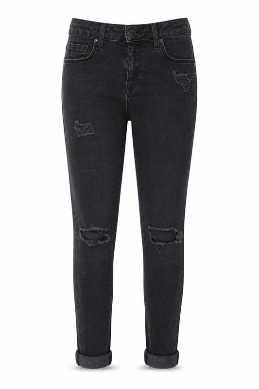 Womens UK Size 26 in Topshop Regular Fit Skinny Black Jeans