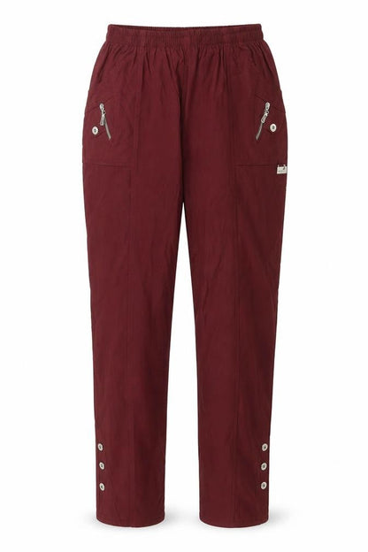 Womens UK Size 30 in Preworn Regular Fit  Red Trousers