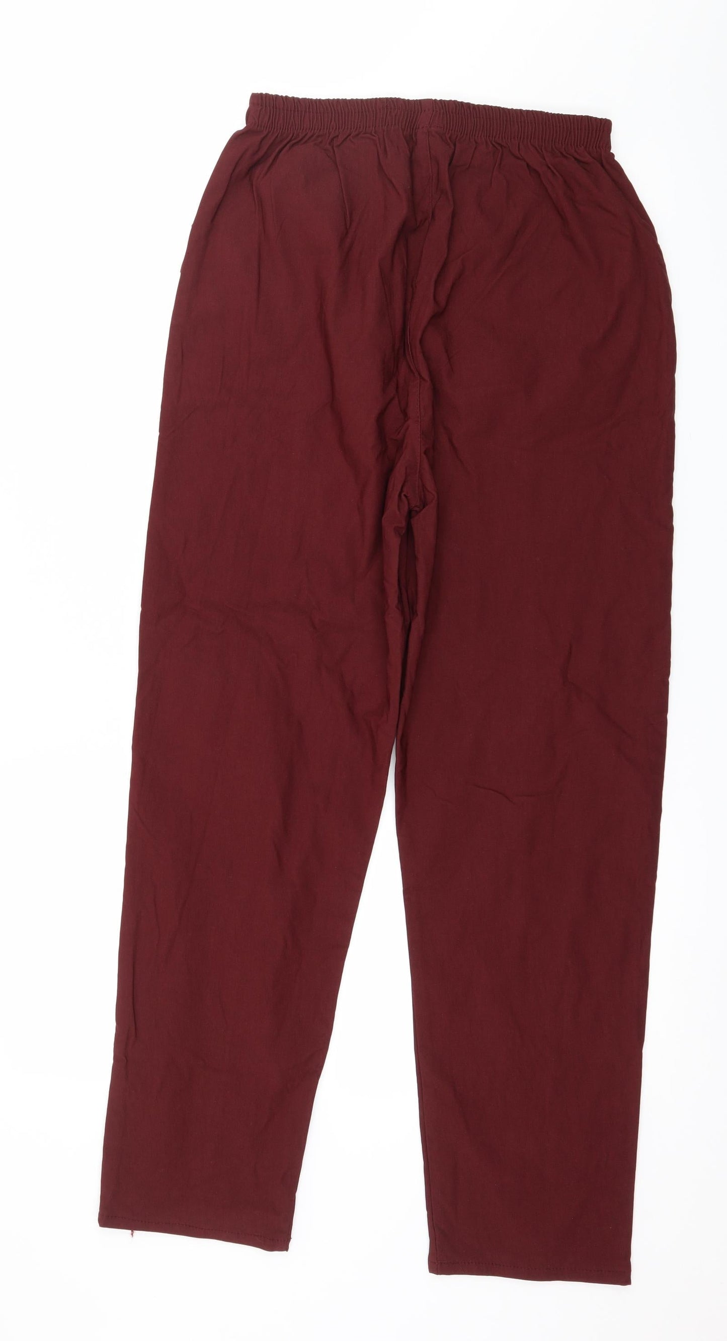 Womens UK Size 30 in Preworn Regular Fit  Red Trousers