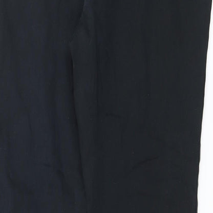 Marks and Spencer Womens Black   Trousers  Size 12 L27 in