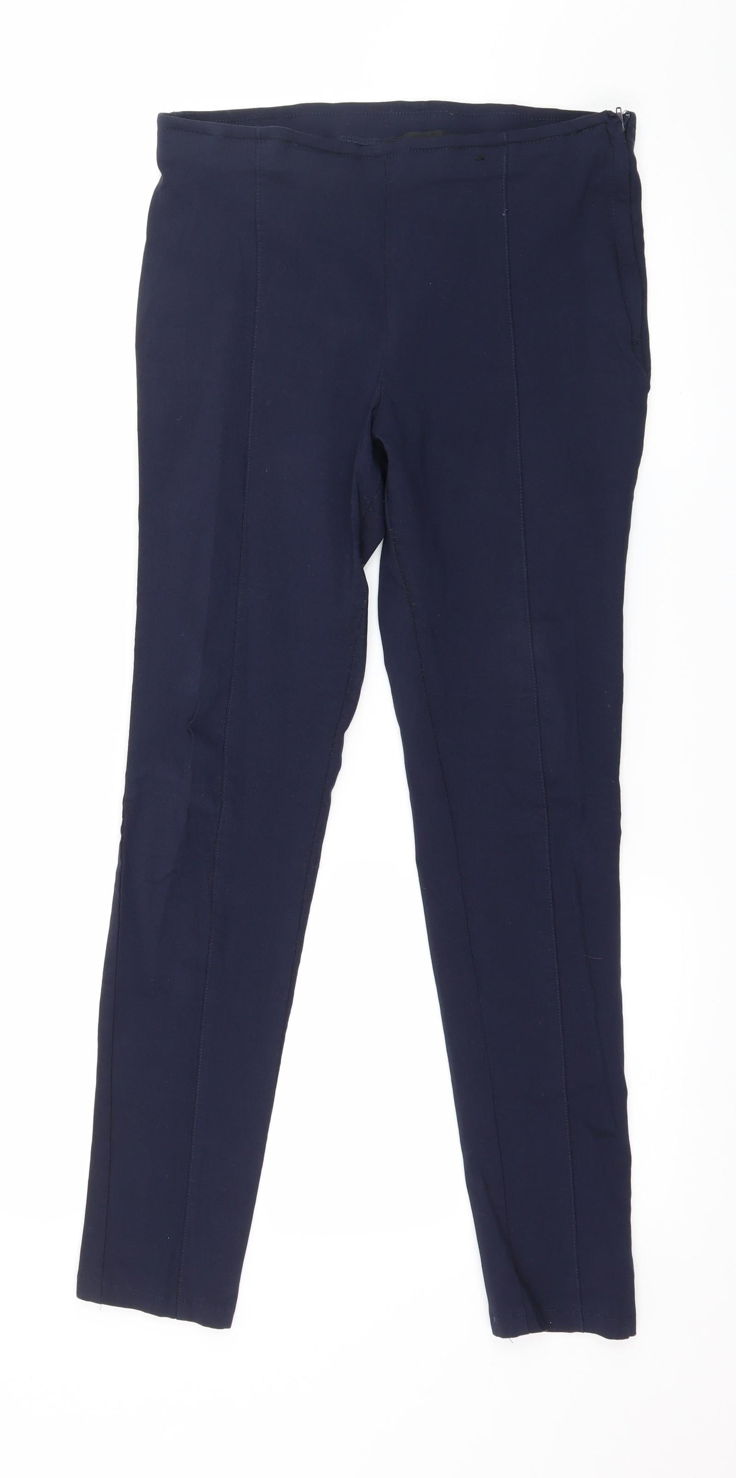 Womens UK Size 12 Atmosphere Regular Fit Snow Pants Blue Trousers