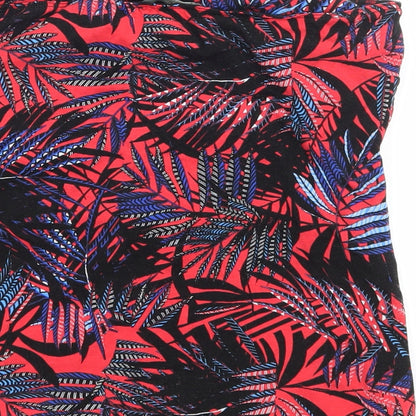 George Womens Multicoloured Floral Jersey Basic T-Shirt Size 8