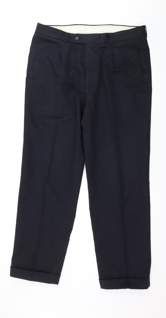 Preworn Mens Blue   Trousers  Size 36 in L30 in