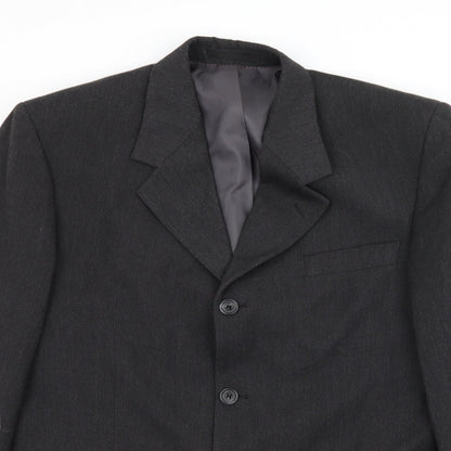 Mens UK Size L Blakes Regular Grey Suit Jacket