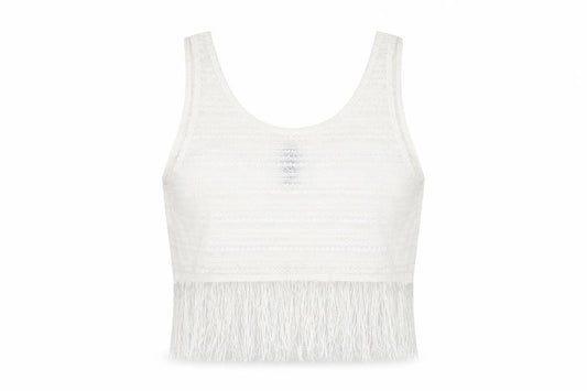 Womens UK Size S Divided by H&M White Basic Tank