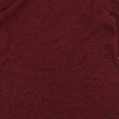 George Womens Red  Knit Pullover Jumper Size 14