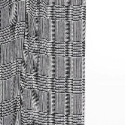 F&F Girls Black Houndstooth  Jegging Trousers Size 11-12 Years