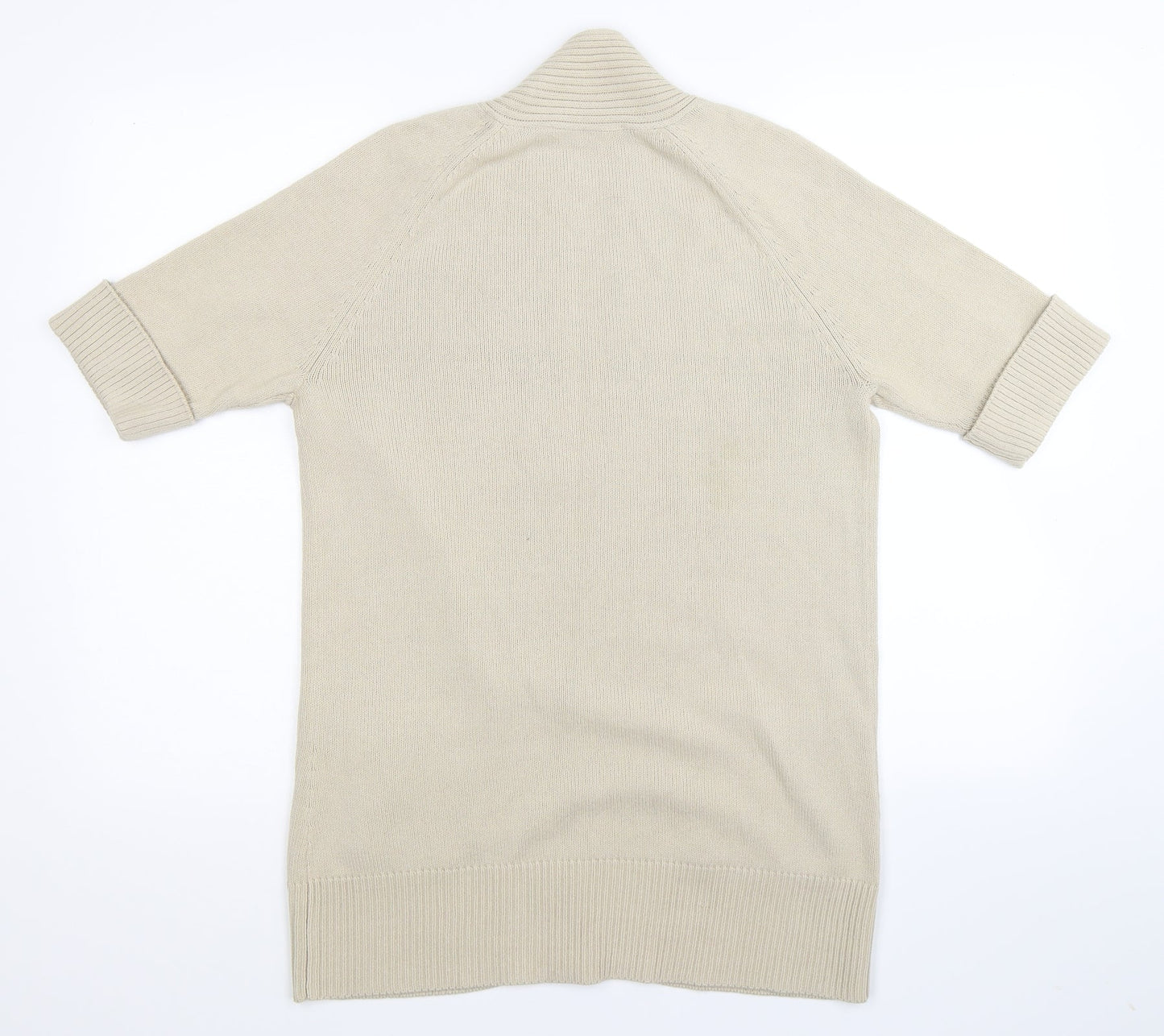 BHS Womens Beige  Knit Cardigan Jumper Size 12