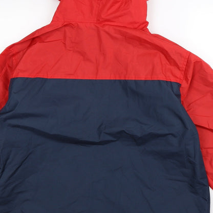 Mens UK Size S Great Run Multicoloured Rain Coat
