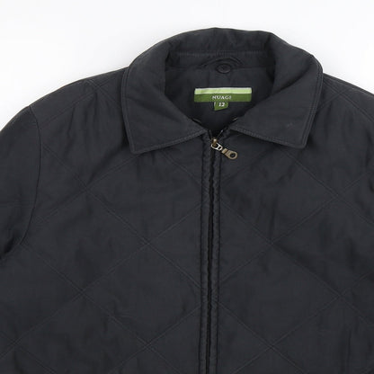 Womens UK Size 12 NuAge Black Jacket