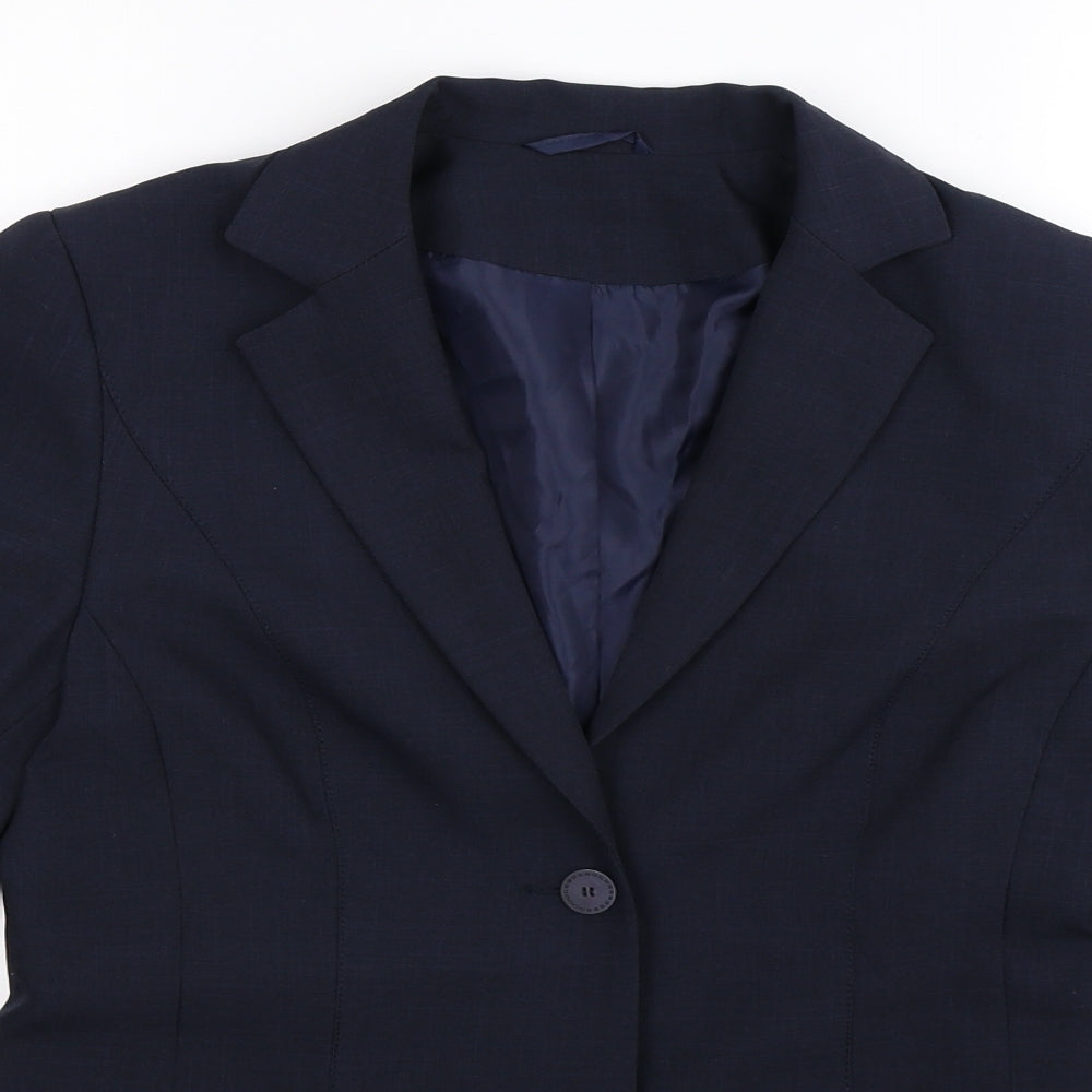 Berkertex Womens Blue   Jacket Suit Jacket Size 10