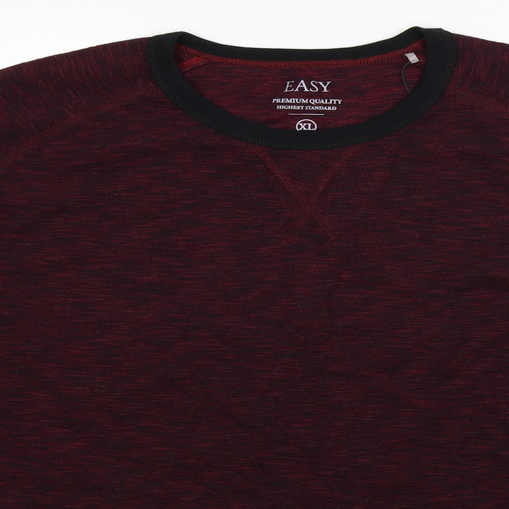 Easy Mens Brown   Pullover Jumper Size XL