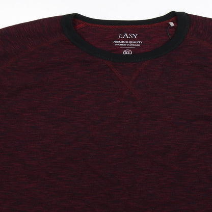 Easy Mens Brown   Pullover Jumper Size XL