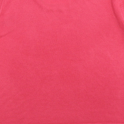 Marks & Spencer Womens Pink  Knit Pullover Jumper Size 16