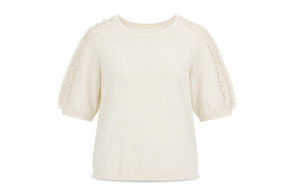 Marks & Spencer Womens White  Knit Pullover Jumper Size 12