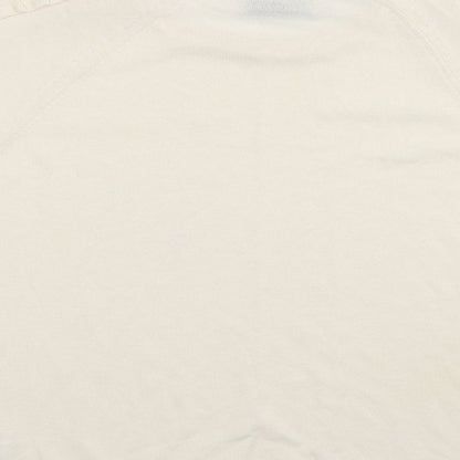 Marks and Spencer Womens White  Knit Pullover Jumper Size 12
