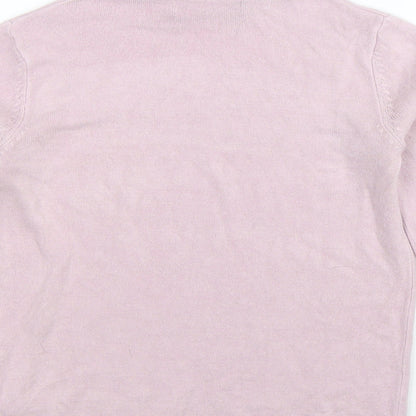 Marks & Spencer Womens Pink  Knit Pullover Jumper Size 6