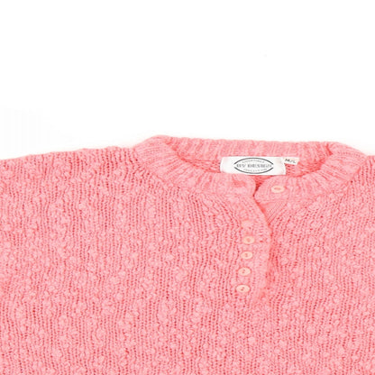 Essentials by Design Womens Pink   Pullover Jumper Size M
