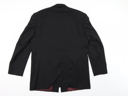 Mens UK Size  Burton Regular Black Suit Jacket