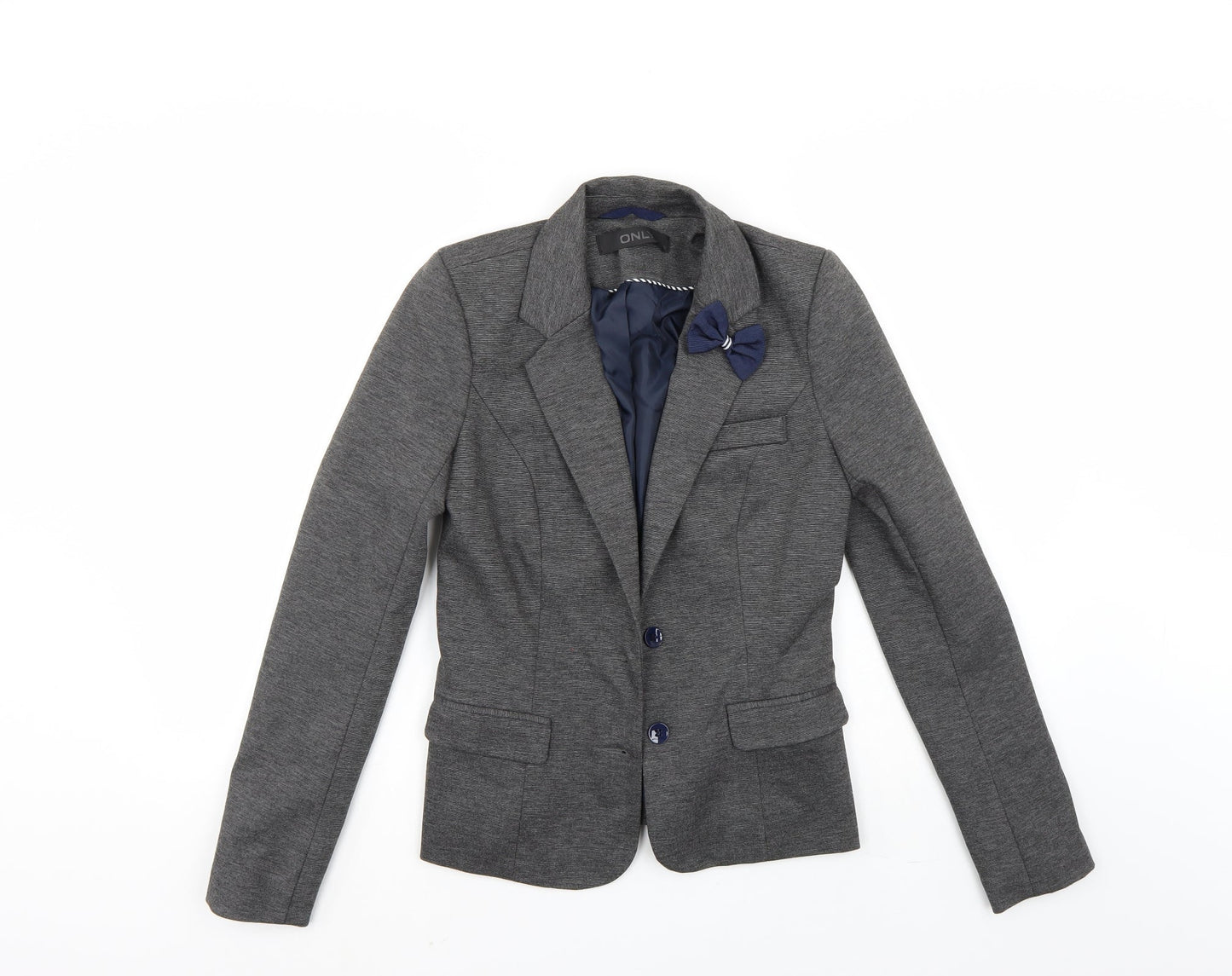 Only Womens Gold   Jacket Suit Jacket Size S