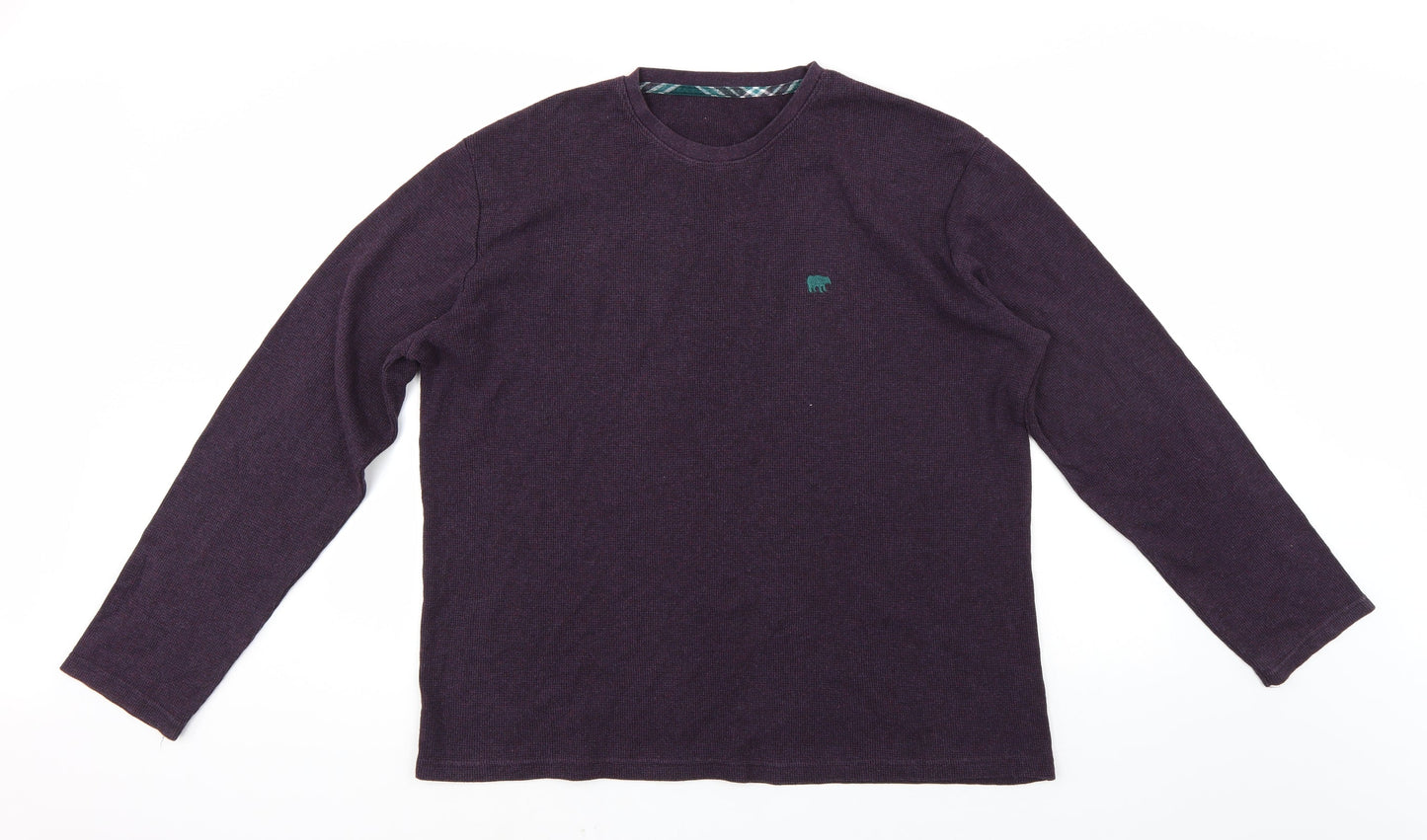 F&F Mens Purple   Pullover Jumper Size XL