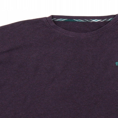 F&F Mens Purple   Pullover Jumper Size XL